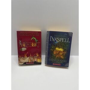 Inkheart set: Inkheart Inkspell Cornelia Funke PB lot of 2